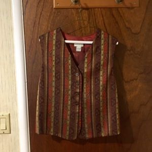 Ann Taylor Women’s Paisley Vest